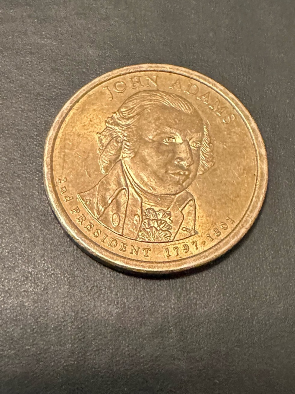 Vintage John Adams Dollar Coin (1797-1801 - Picture 2 of 10